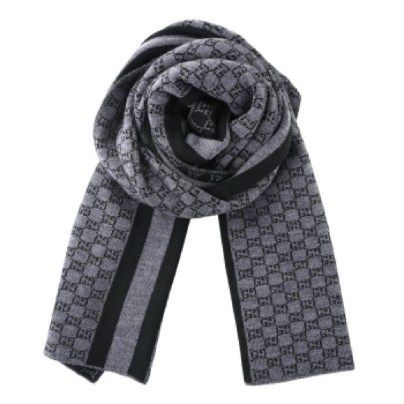 Gucci authentic wool GG logo scarf - Picture 9 of 10
